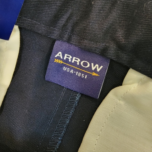 ARROW Navy Blue Flat Front School Uniform Short Size 8 NWT! - Picture 6 of 9